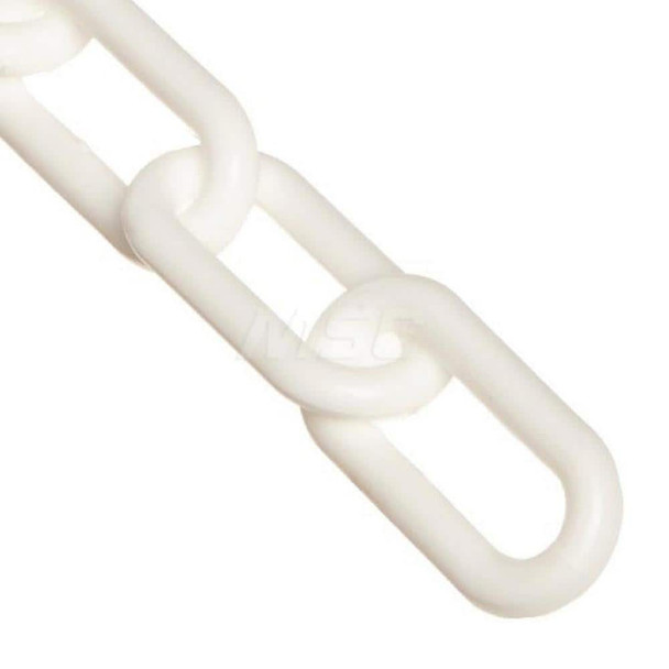 Barrier Rope & Chain; Material: Plastic ; Rope/Chain Material: Plastic ; Hook Fitting Material: Plastic ; Snap End Material: Plastic ; Color: White ; Length (Feet): 100.00 - 10764405