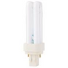 13 Watt Double Twin Tube CFL Light Bulb 2700K Warm White GX23-2 Base