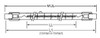 USHIO QIH240-1600T/E Quartz Infrared Heat (QIH) Lamp