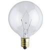 Westinghouse G16 1/2 60 Watt Clear (2650K) E12 (Candelabra) Base Incandescent Globe Light Bulb 0374500