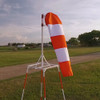 36″ Diameter x 144″ Windsock - Airport Windsock (Orange/White) (SOCK36X144-O&W)