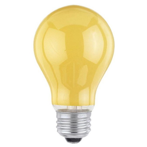 Westinghouse 60 Watt A19 Incandescent Light Bulb (WH-03452)

Westinghouse A19 60 Watt Yellow (2700K) E26 (Medium) Base Incandescent Specialty Light Bulb 0345200