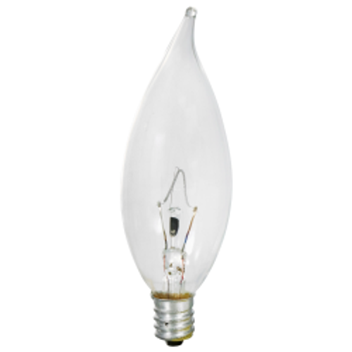 (Sylvania 13456) 40B10C/BL/2PK 120V Decorative Light Bulbs