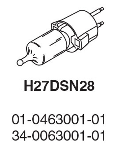 Whelen Replacement Bulb - H27DSN28