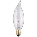 Westinghouse 10CA7/CB/130 Flame Tip Candelabra Base Incandescent Light Bulb