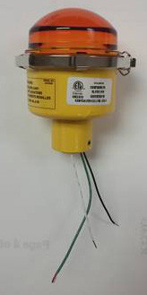 FEC LED Amber Pole Mounted Perimeter Light