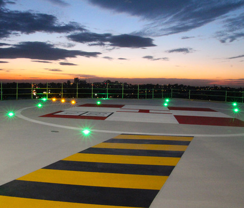  Helipad Inset Lights