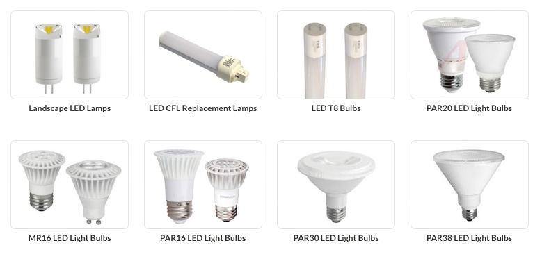 Types of LED lighting