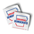Arkansas Democrats (3.5" x 3.5" Vinyl Sticker -- Pack Of Two!)