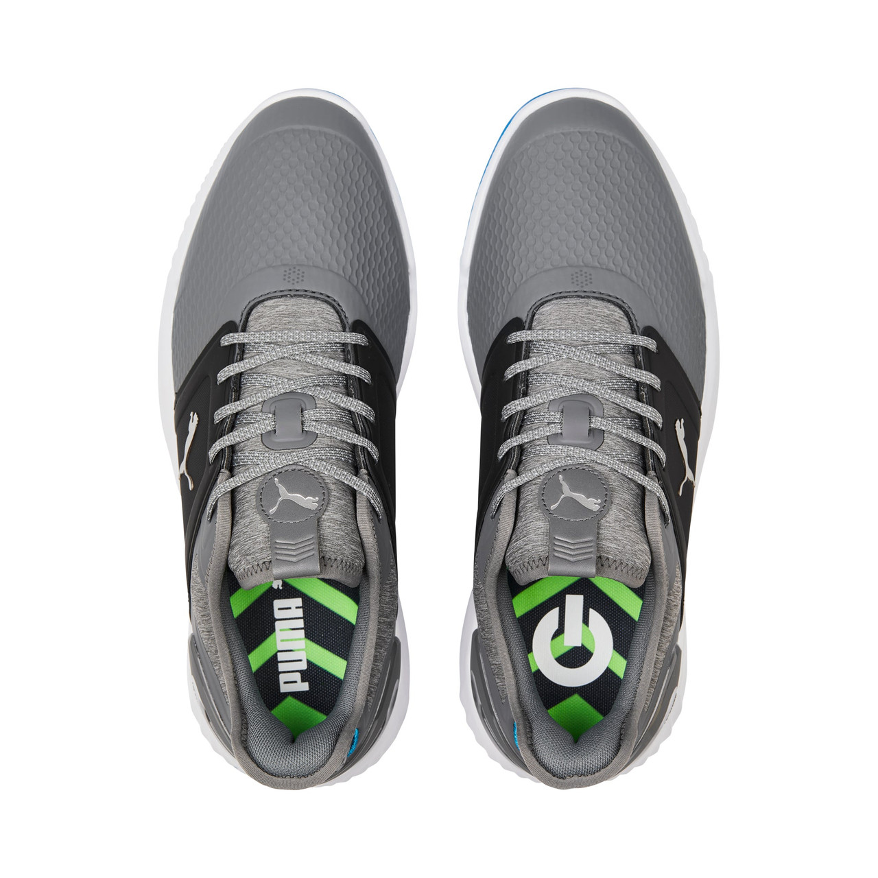 Puma Ignite Elevate Spikeless Golf Shoes - Grey \u0026 Silver | Embers Golf