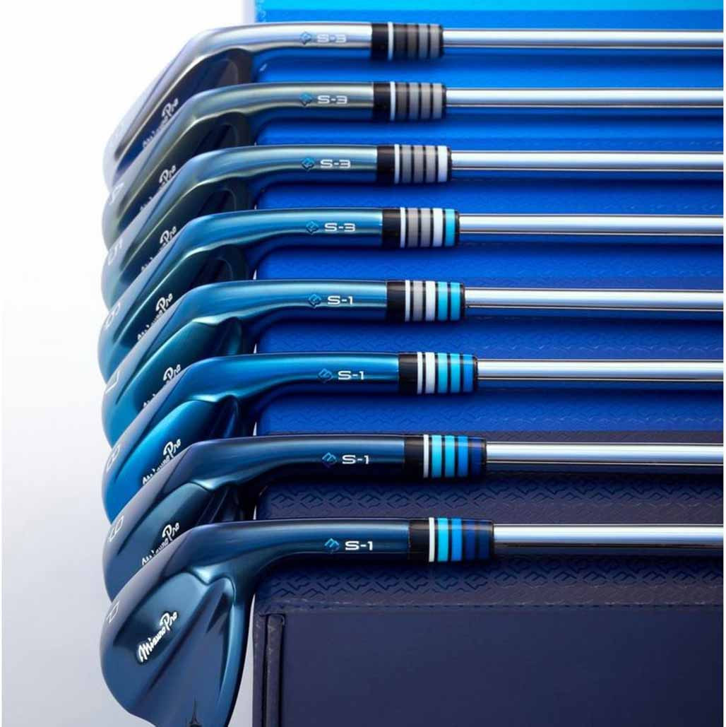Limited Edition Mizuno Pro S3 3i-6i and S1 7i-PW Iceberg Golf Iron