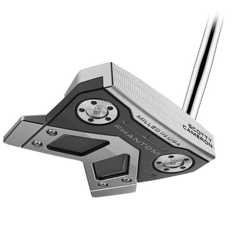 Scotty Cameron Phantom 11.5 | With a low-bend shaft to promote a naturally flowing stroke, the Phantom 11.5 is for players seeking a stable, easy-to-align mallet with a slight blade-like feel with the ideal CG depth and high MOI.