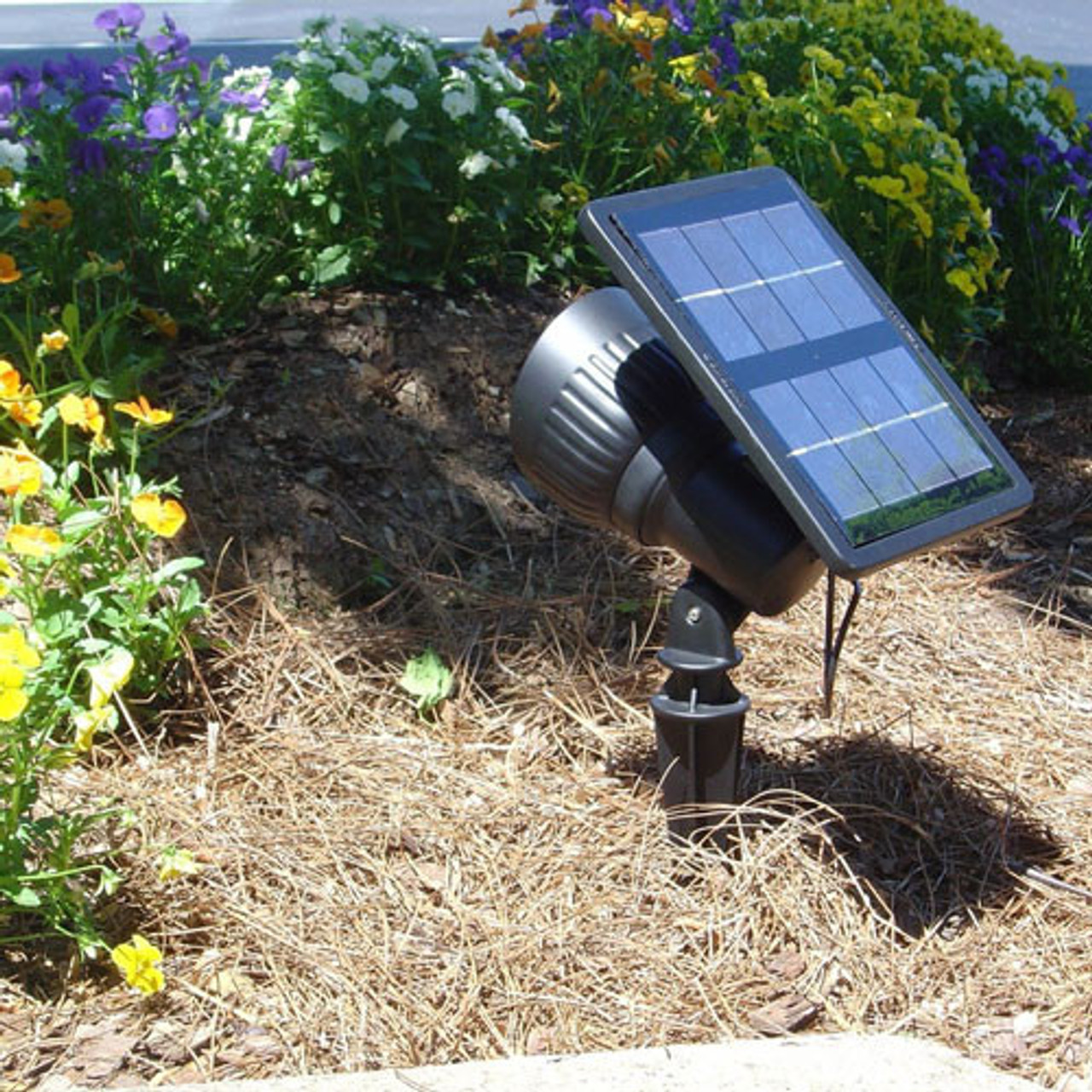 Outdoor Garden 3 LED Solar Powered Spot Landscape Spot Light LED Spotlight Lamp 