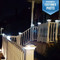 Imagine how great your Trex decking will look with solar deck post lights by Classy Caps installed using the Cool White LED mode. Imagine how great your Trex decking will look with solar deck post lights by Classy Caps installed using the Cool White LED mode.