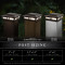 Solar fence post cap lights will fit your 5x5 and 5.5x5.5 deck and fence posts using the reversible mounting base included, and will fit your 6x6 deck posts right out of the box with the built-in 6x6 mounting base.
