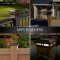 5x5 solar fence post cap lights can be installed on your deck railing, fence posts, deck posts, and mailbox post to spread the security lighting throughout your property.