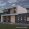 Solar garage lights shine beautiful Bright White, as shown in this picture, or Warm White solar lighting up and down your walls. Sold as single solar light.