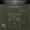 Low profile solar deck rail lights are 3.9 inches Wide x 2 inches Deep x 3.2 inches High, with spacing between mounting screw holes of 3.25 inches..
