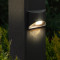 Add the beauty of warm white lighting to your posts with low profile solar lights.