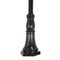 The decorative and intricate design, at the pole base of this commercial aluminum pole, will be an attractive addition to any commercial property or residential yard.