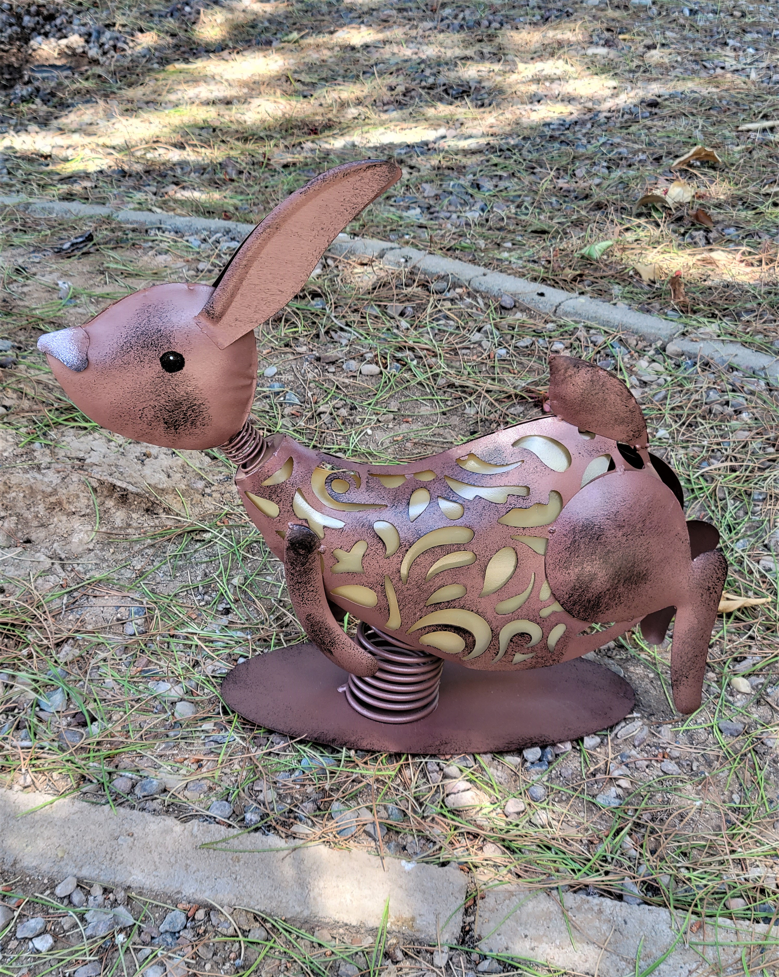 Animal Shaped Solar Lights and Statues | Solar Animal Garden Lights - Solar Powered Hamster Cage Lights