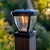 Add drama to your entrance with Dark Bronze Solar Post Cap Lights and gorgeous Solar Coach Lanterns .