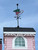 Cupola designed by Cheryl, and lit with this solar chandelier for cupolas and gazebos.