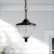 Solar hanging chandelier includes a 15 inch chain, for a total length of 27.6 inches, that makes it ideal to hang from your 2 story entrance.