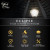 Solar chandelier for your cupola, gazebo and entrance porch requires no electrical wiring, is weather resistant, and has an IP65 waterproof rating.