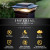 5x5 solar post cap lights are made from heavy duty cast aluminum, non-yellowing Plexiglas, and have a compression fit onto your post to avoid using screws to secure the post cap lights.