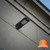 Solar powered motion sensor light includes hardware for a wall mount solar motion detector.