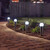 Solar walkway lights will accent your sidewalk with 6 lumens of light output at night from the integrated daylight white LED.