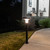 Bollard solar light includes 2700K Warm White LED, with 200 lumens of light output.