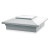 Aluminum deck post caps can be used when you prefer to not having solar lighting on every one of your deck posts, and will match our SLX772W Oxford solar post cap lights for a great look to complete your deck.