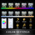 With LED color and brightness controls on your Smart device, choose from 16 million LED color options, dim the color, set the timer, sync the Music color and sync the group lighting.