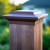 Aluminum fence post caps will save your fence posts from drying out from the intense sun, and from wood rot caused by rain, snow and high humidity conditions 