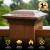 Deck and fence post caps will protect your posts from rain and sun damage to add years to the life of your deck or fence.