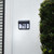 Solar powered address sign can be installed on any wall that receives at least 4 to 6 hours of sun during the day.