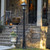 Solar powered candelabra lantern would look incredible in front of your Victorian, Traditional, Craftsman, Gothic and Shabby Chic home design.