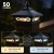 Black solar deck post cap lights have dual LED color mode of 3000K Warm White and 5000K Cool White LED lighting, with 50 lumens of light output for a brighter look on your deck.