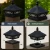 Black solar post lights can be mounted onto deck and fence posts, using the post cap adapter to slip over your posts, and can be mounted onto any vertical surface by attaching the adapter to the top of the deck railing, column or pedestal, using the hardware included.