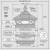 Solar deck post cap lights, with a finial and high profile design,  are 5.7 inches wide by 5.7 inches deep by 5.4 inches high, including a 0.6 inch post depth.