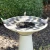 Small solar birdbath fountain is ideal for gardens, balconies, courtyards and patios.