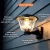 Black solar coach lamp is completely solar powered, with no wiring required. The solar lamp has a light duration of up to 2 nights on low mode, automatic dusk to dawn performance, and is made from durable and coastal approved resin for rust and corrosion resistance.