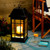 Solar Table or Hanging Lantern, 24 Inches, 2 Warm White and 1 Amber LED.