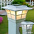 4x4 solar deck post cap lights have a high profile design, Warm White and Cool White LED, and will fit nominal Wood and Vinyl posts.
