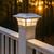 Buy 5x5 solar post cap lights for your deck and fence posts to add outdoor security lighting and ambience to your home.
