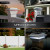 Solar fence post cap lights can be installed onto your fence posts or your mailbox post for added lighting at night.