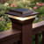 4x4 solar deck post cap lights add ambience to your outdoor entertainment space with incredible solar lighting.