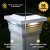 Solar deck post lights have a Dual Color Mode, with your choice of 3000K Warm White or 5000K Cool White LED. One color each LED is located on  on each side of the post cap, and emit a total of 15 lumens of light.